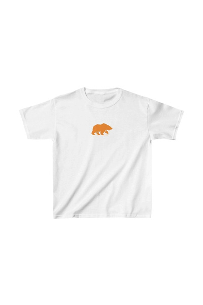 Marche Bien Unisex Kids Printed T-Shirt - White