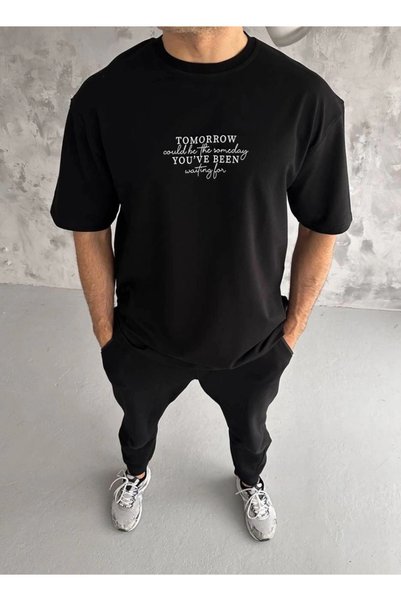 Marche Bien Marchè Bien Men's Short Sleeve Summer T-Shirt Crew Neck Printed O...