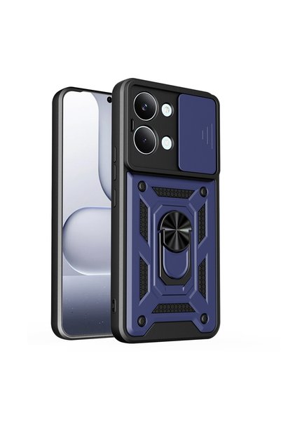 OEM Θήκη Xiaomi Poco X8 Pro Max 5G με Μαγνητικό Δαχτυλίδι & Προστασία Κάμερας...