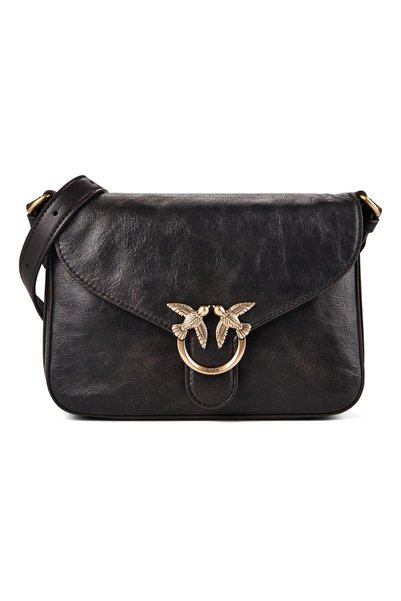 PİNKO Love Satchel Mini Umhängetasche Leder 21 cm