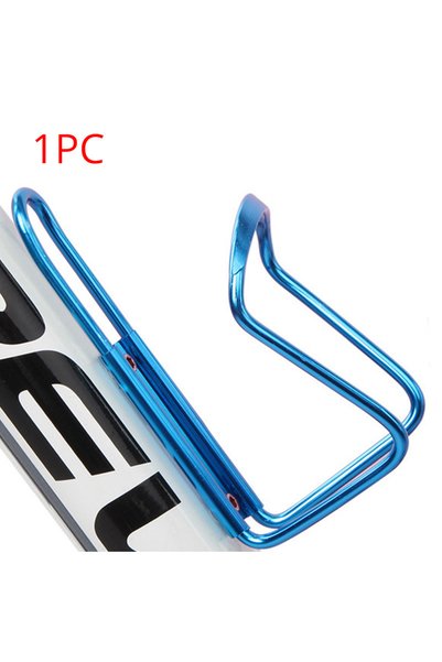 Choice Blue Bicycle Bottle Holder Aluminum Alloy Bicycle Kettle Cage Universa...