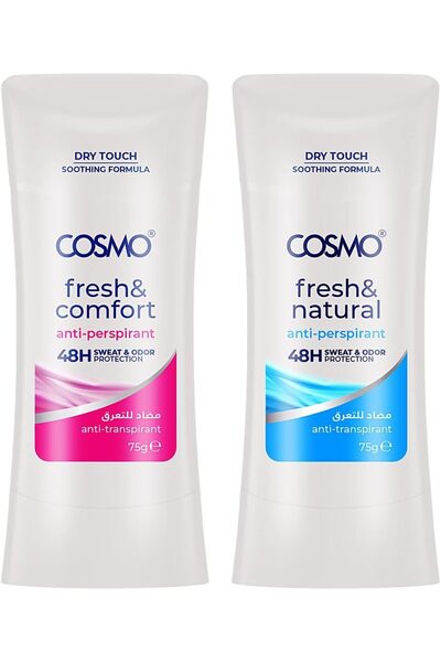 CD Cosmo Designs Cosmo Fresh & Comfort + Fresh & Natural Antiperspirant Stick...
