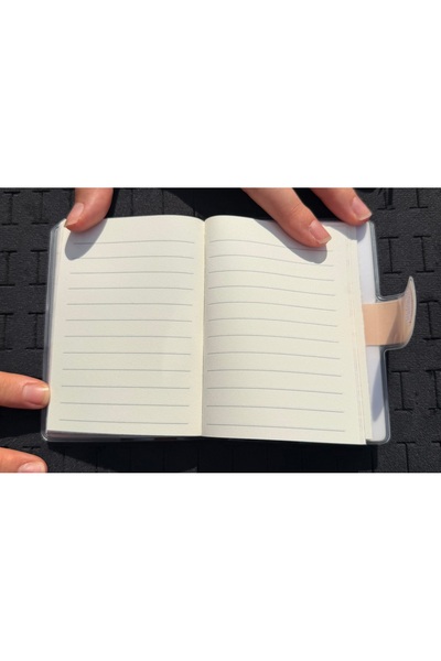 FREE PALACE Cute Capybara Themed Mini Notepad with Snap Closure (1 Piece)