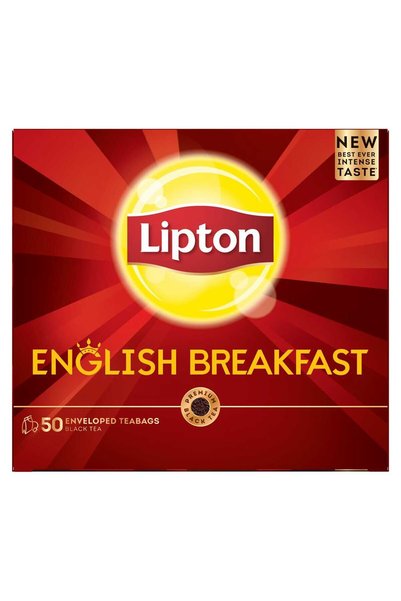 Lipton English Breakfast Black Tea 50 Teabags