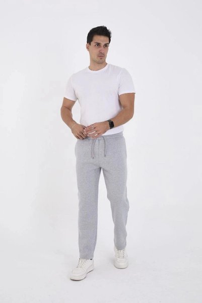 Marche Bien Marchè Bien Men's Three-Thread Basic Sweatpants - Gray