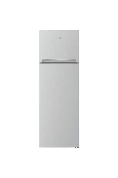 Beko Frigider cu doua usi RDSA310M40SN, 306L, Clasa E, H 175 cm, Argintiu