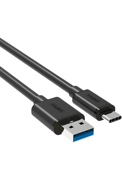 Unitek Кабел за данни, USB тип C / USB 3.1 Y/C474 BK, черен