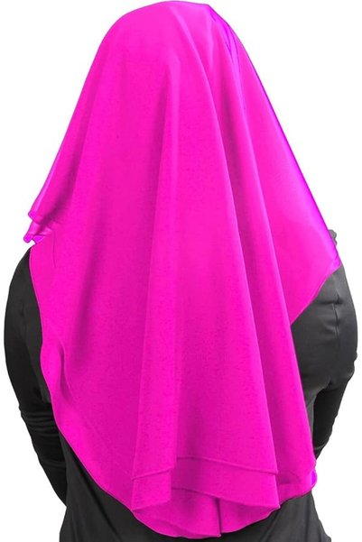 MyBatua 3 Layers Saudi Niqab In Breathable Georgette, Wholesale Price, 1pc Face Veil NQ-003