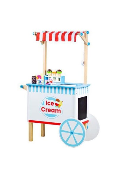 BIGJIGS Toys Παιχνίδι ρόλων - Καρότσι παγωτού
