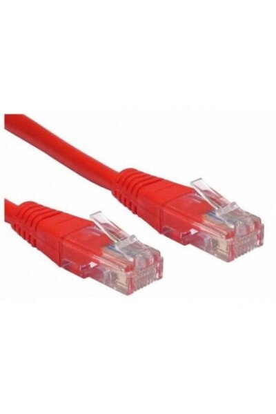 SPACE&R Пач кабел UTP SPACER Cat5e, 10м, rosu, "SP-PT-CAT5-10M-R"