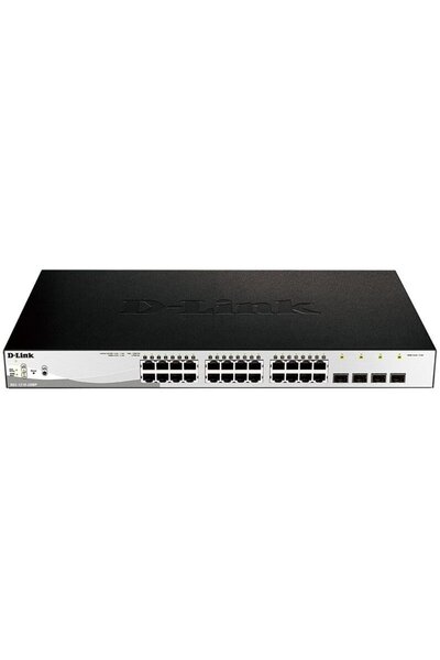 D-Link Switch PoE+ (Power Over Ethernet) Inteligent cu 28 de porturi PoE+ Gig...