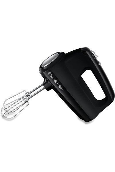 RUSSELL HOBBS Μαύρο ματ Ηλεκτρικό Μίξερ Χειρός 24672-56, 350 W, 5 Ταχύτητες, ...