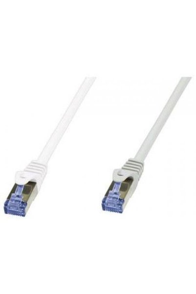 LogiLink Cablu patchcord Cat.6A 10G S/FTP PIMF PrimeLine 0,25m, Gri, CQ3012S