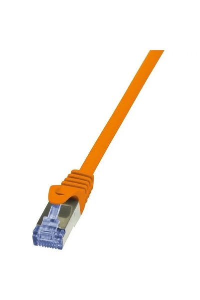 LogiLink Cablu patch Cat.6 S/FTP PIMF PrimeLine 5m portocaliu