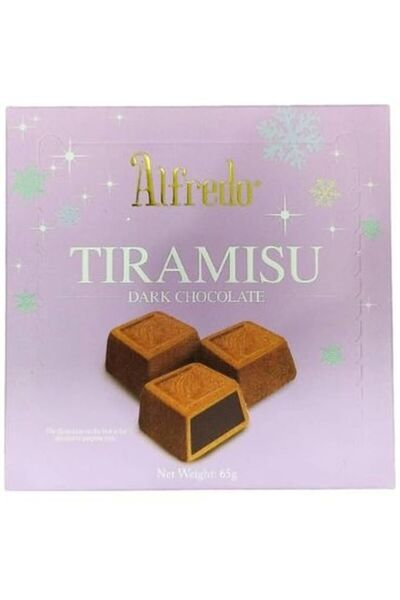 Alfredo Tiramisu Dark Chocolate 65g