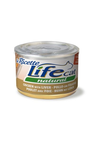 Life Cat طعام رطب للقطط ناتشورال لي ريتشيت بالتونة والسلمون والجزر - 150 جرام