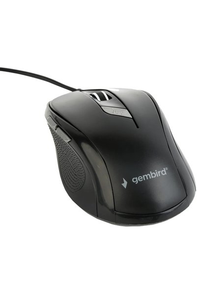 Gembird Mouse optic MUS-6B-01, 1600 DPI, Negru