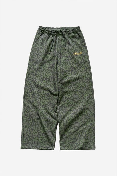 Crupt Studio Pantaloni de trening largi Feral Leopard pentru bărbați