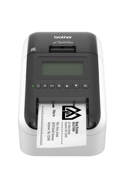 Brother Θερμικός εκτυπωτής QL-820NWB, Θερμικός, Μονόχρωμος