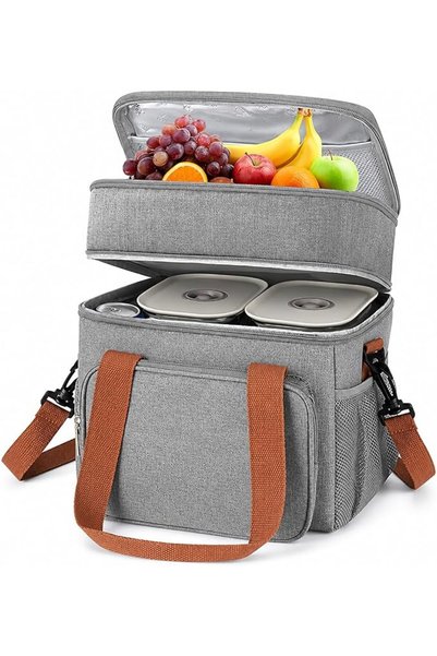 Yoawllty Insulated Lunch Bags for Women Men, Leakproof Thermal Lunch Box Bag ...