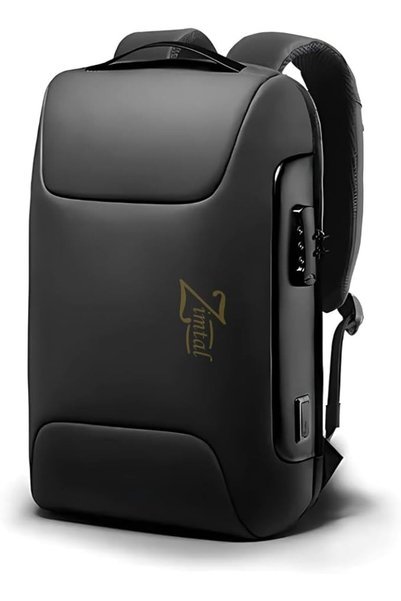 Zimtal حقيبة ظهر للكمبيوتر المحمول مضادة للسرقة مع منفذ USB للشحن، حقيبة ظهر ...