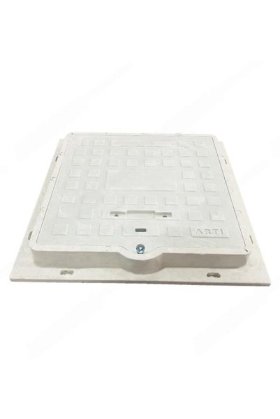 KOMPOZİT RÖGAR KAPAĞI A15 KARE YEŞİL 57x57 CM - 1,500 KG KAPASİTELİ