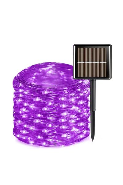 Choice 1259.84inch300led32m purple Outdoor Solar String Light 300/200/100/50 ...