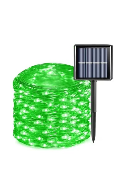 Choice 275.59inch50led7m Green Outdoor Solar String Light 300/200/100/50 LED ...