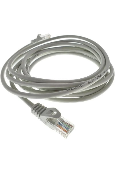 Lanberg PCU5-20CC-0300-S Cablu patch RJ45 cat. 5e UTP 3m Gri, Pachet de 10
