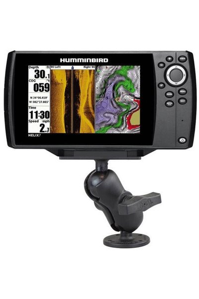 ram mounts RAM® Drill-Down Double Ball Mount for Humminbird Helix 7 - Short