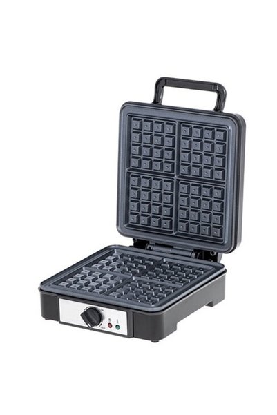 adler Aparat pentru gaufre (waffle) AD 3049, 1800 W, Negru