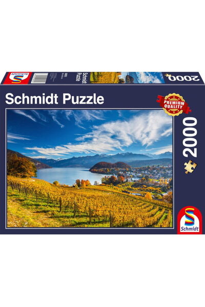 Schmidt Puzzle Schmidt: Podgorii, 2000 piese