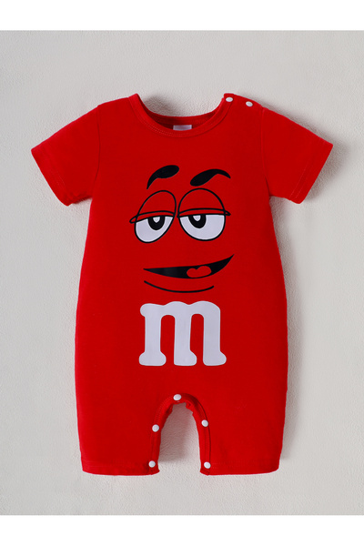 Generic Baby Unisex Summer Short Sleeve Letter Print Romper - Comfortable Onesie