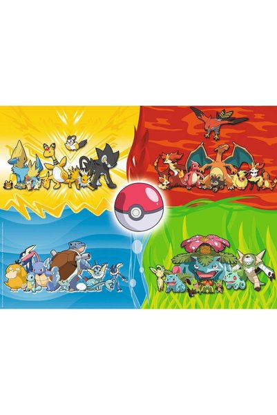 RAVENSBURGER Puzzle - Pokemon, 150 piese XXL