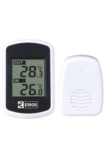 Other Termometru fara fir, EMOS, E0042, temperatura interioara/exterioara, Al...