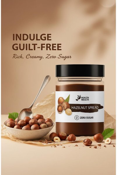 HEALTH WEALTH Spread Hazelnut 200G