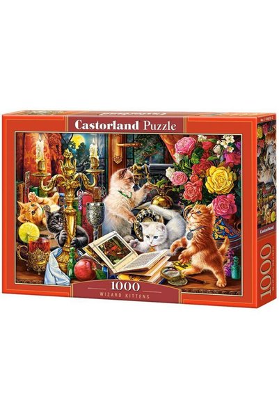 Castor Puzzle Castorland, Pisicuțe Vrăjitoare, 1000 piese