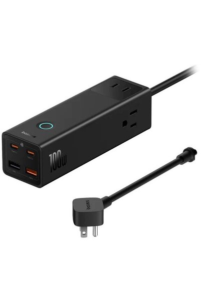 Baseus Priză multiplă Incarcator PowerCombo Pro, pentru SUA 110V, Quick Charg...