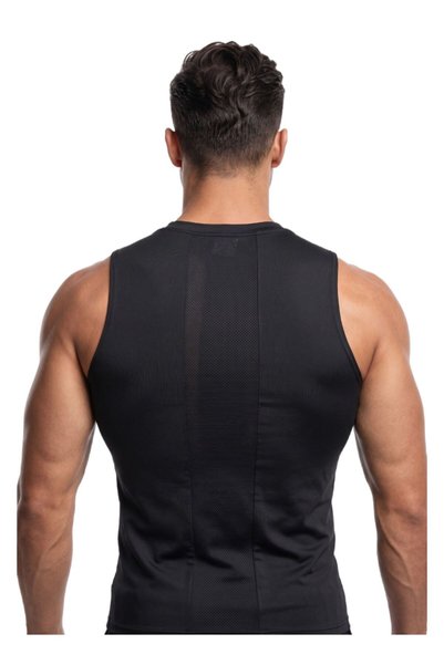 THUGFIT LiftRift Sleeveless Mens T-Shirt - Black