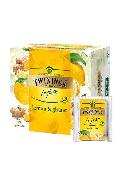 Twinings Infuso Lemon & Ginger 50 Teabags