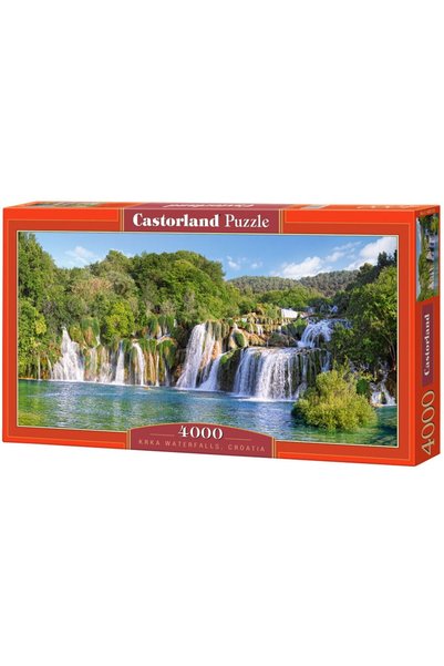 Castor Puzzle Castorland, Cascada Krka, Croatia, 4000 piese