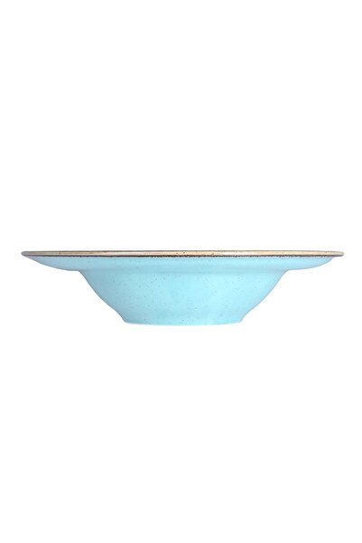 Porland Deep plate, porcelain, 30cm, "Seasons", Turquoise -