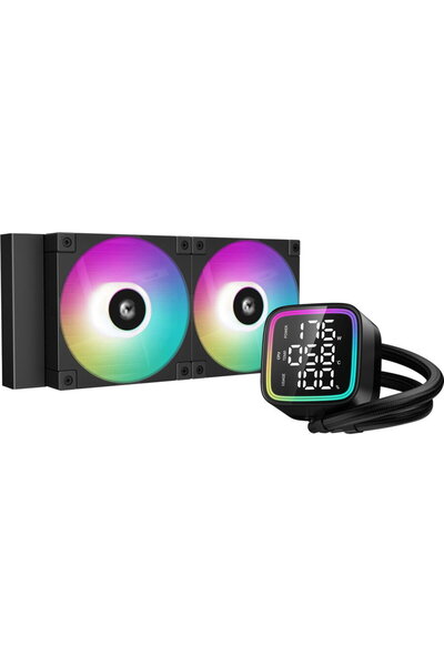 Other Cooler CPU DeepCool LD240, 240mm, Racire cu apa, 2 ventilatoare, Negru