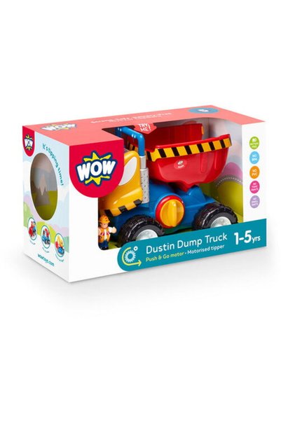 WOW Toys Детска играчка, Самосвал, Самосвал Дъстин, 1-5 години