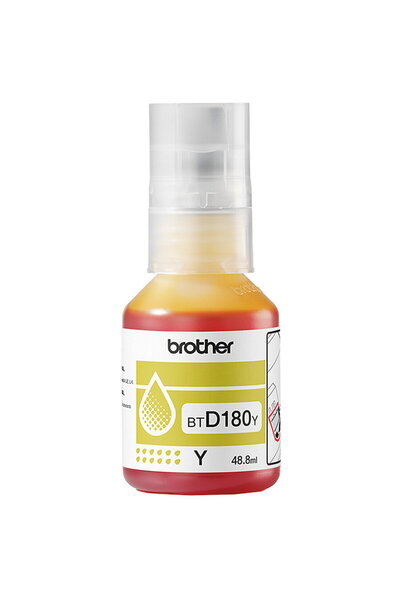 Brother Recipient de cerneala BTD180Y, Galben