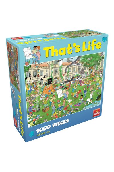 Goliath Search and Find Puzzle - At School, 1000 pieces-