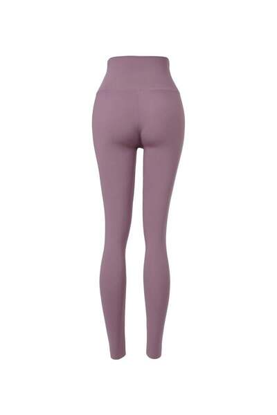 Leg-N ليقنز نسائي سيملس بدون خياطة بخصر عالي لون موڤ - Seamless High-Waisted Leggings Mauve