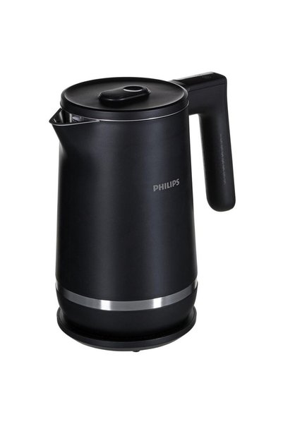 Philips Fierbator de apa Seria 7000 HD9396/90, 1.7 l, 2200 W, Negru-Argintiu