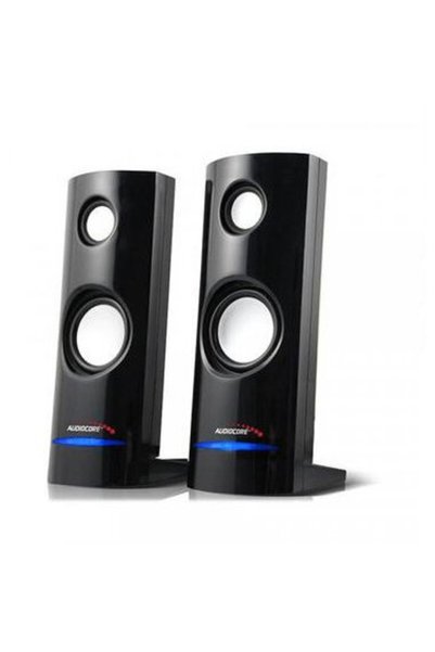 Audiocore AC860 Speaker, Black Wired, 4 W