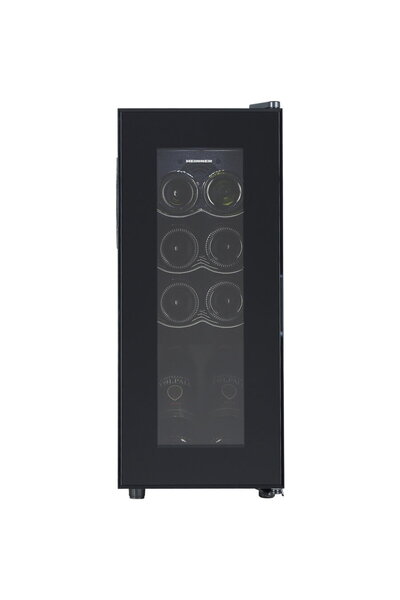 Heinner Racitor de vinuri HRV-A28DRM8, 28 l / 8 sticle, Clasa G, Display digi...